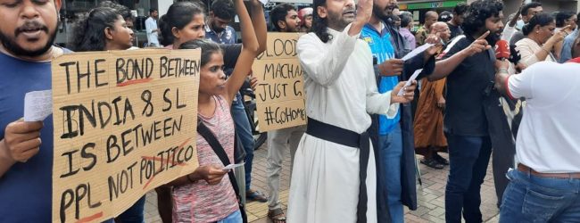 #AdaniOut: Sri Lankans protest against Indian pressure on energy projects