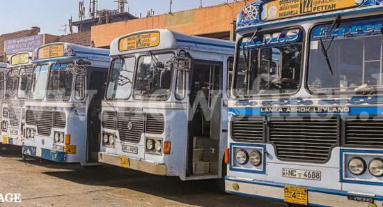 Private Buses to cater to school students today (25)