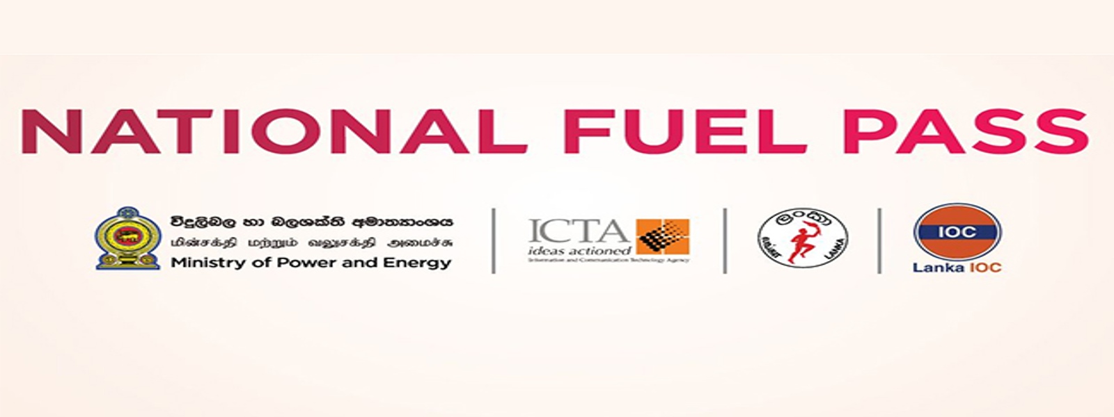 ONLY use ICTA link to register for Fuel Pass