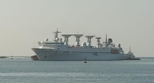 Chinese Research / Survey Vessel Yuan Wang 5 reaches Sri Lanka’s Hambantota