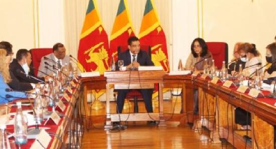 Sri Lanka’s FM briefs Diplomatic Corps on PTA, etc.