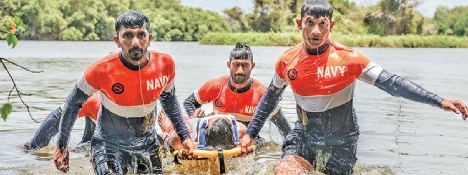 Navy puts 35 Teams on standby for flood rescue