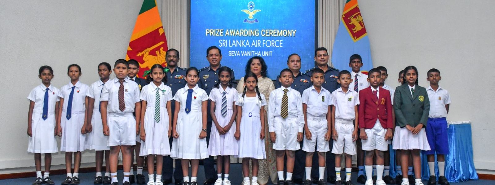 SLAF recognizes children who excelled G5 exam
