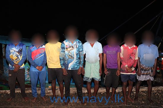 Indian poaching trawler seized in Sea of Sri Lanka - Vimarsana News