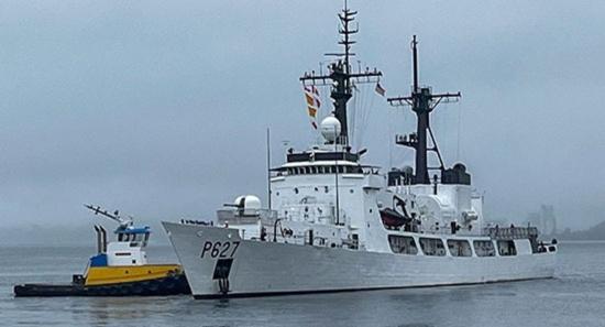 OPV P627 sails for Colombo from Seattle