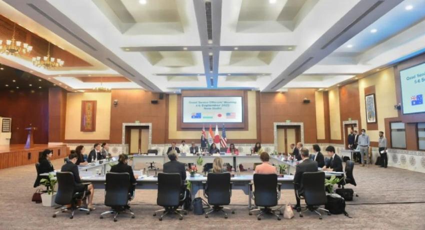 QUAD officials discuss Indian Ocean concerns & Yuan Wang