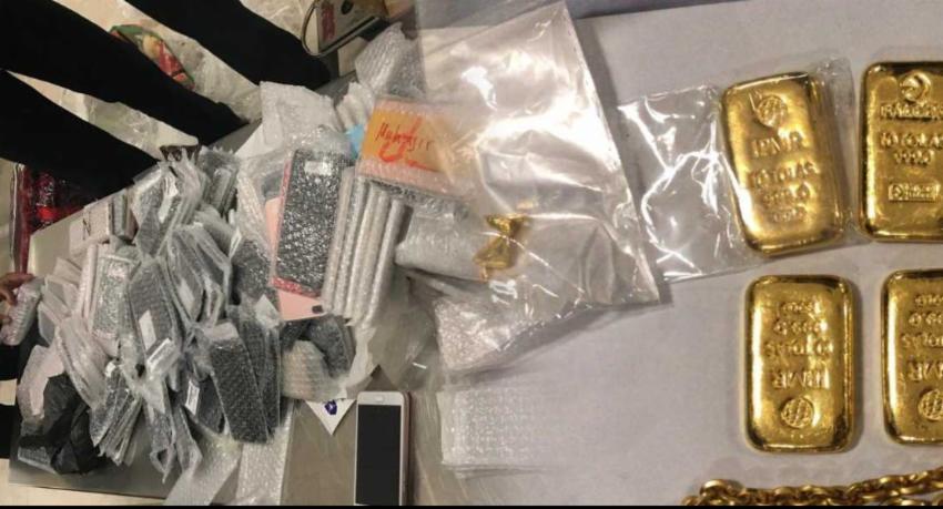 Customs officials seize monk with Rs. 3.4Mn goods
