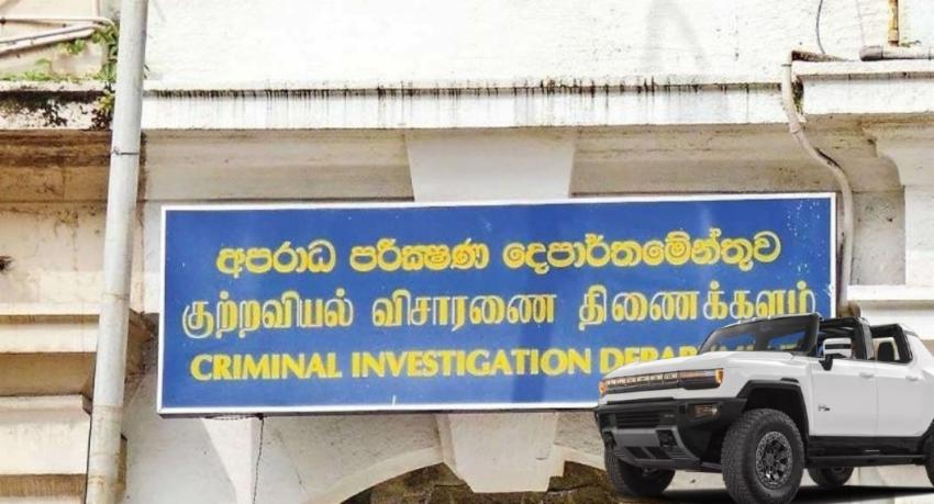 CID probing seized Hummer going back to owner
