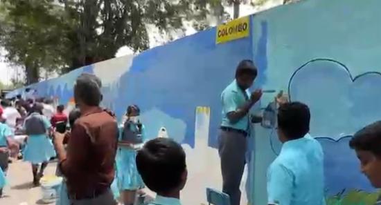 United We Stand: Longest painting in Sri Lanka by children, unveiled today