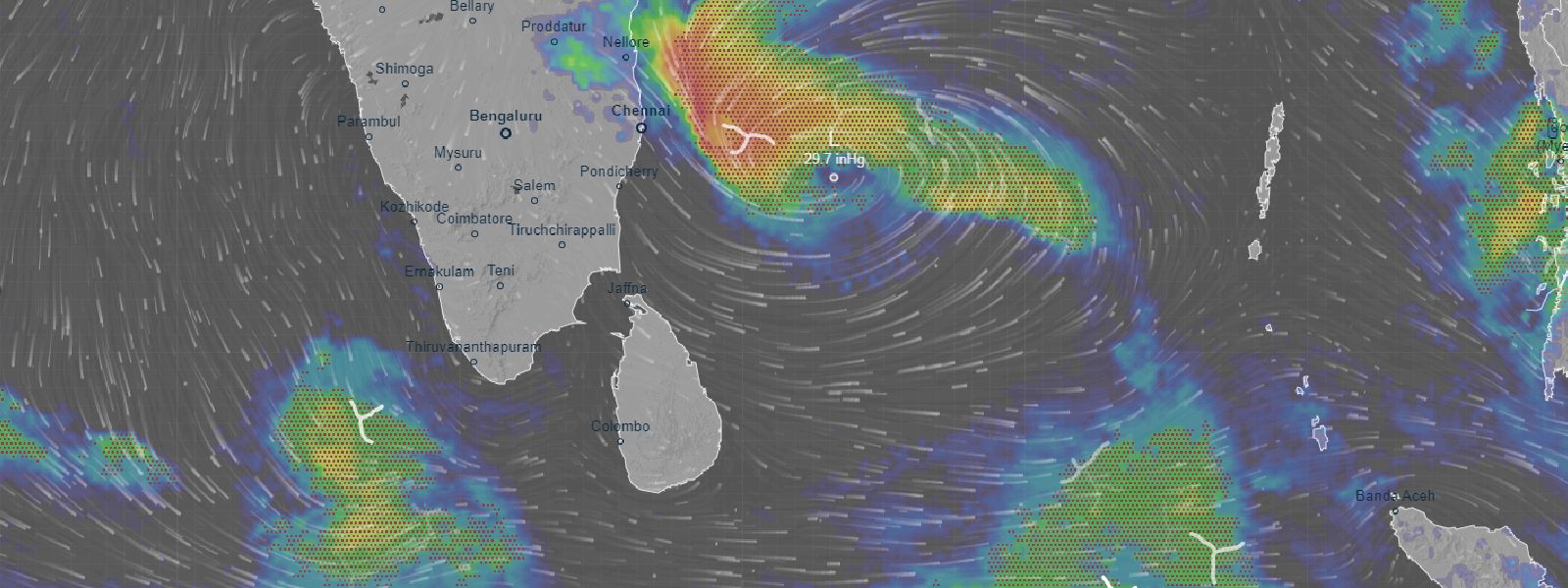 Bay of Bengal depression moving away from Sri Lanka