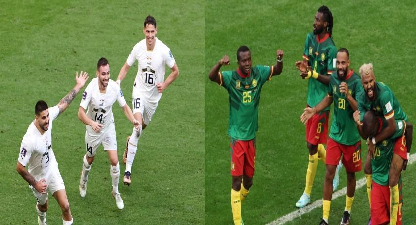 World Cup 2022: Cameroon and Serbia play out thrilling 3-3 draw