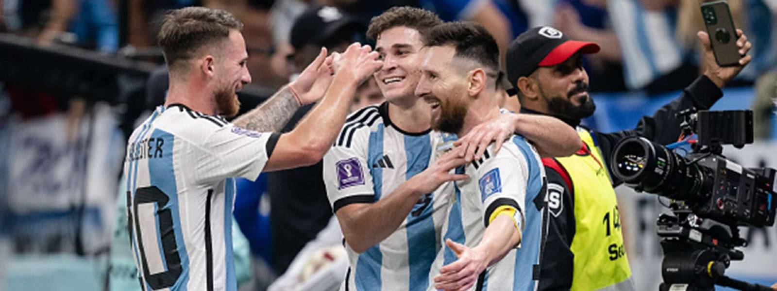 Argentina into FIFA World Cup Final