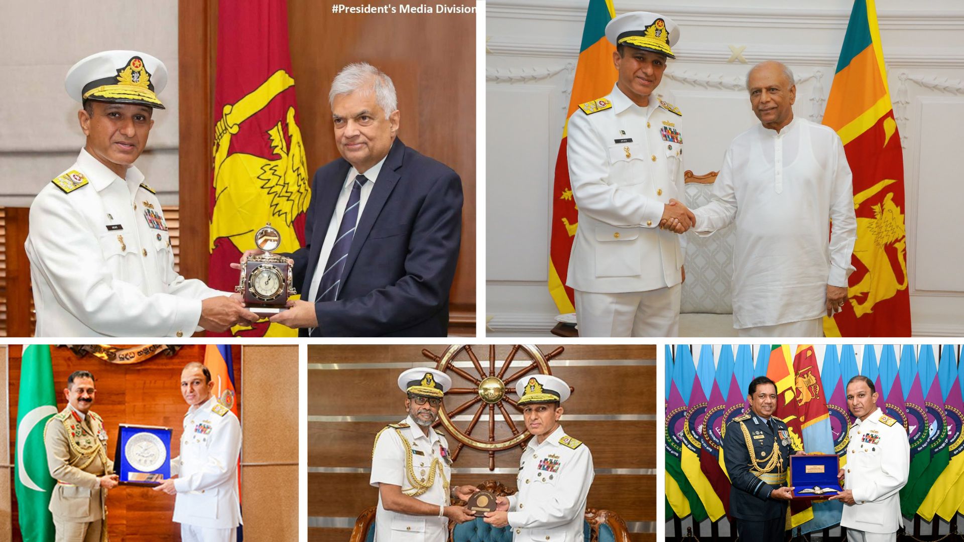 Pakistan Navy Chief of Staff meets President, PM, Tri-Forces Commanders - Vimarsana News