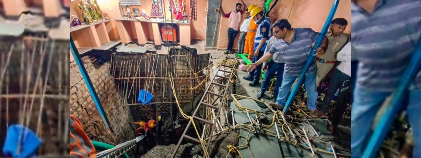 36 killed after falling into an underground stepwell at a temple in Indore, 14 rescued