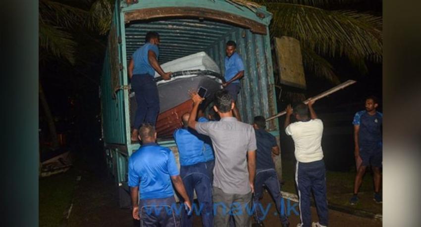 Sri Lanka Navy relief teams on high alert for possible flood emergency
