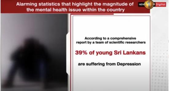 Study finds that a staggering 39% of Sri Lankans aged 10-24 suffer from Depression