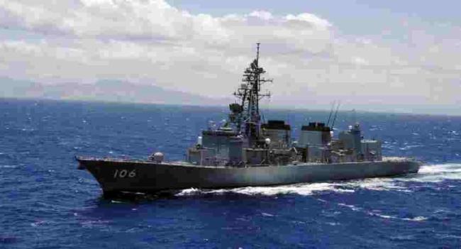 Japanese Destroyer Samidare reaches Colombo Port