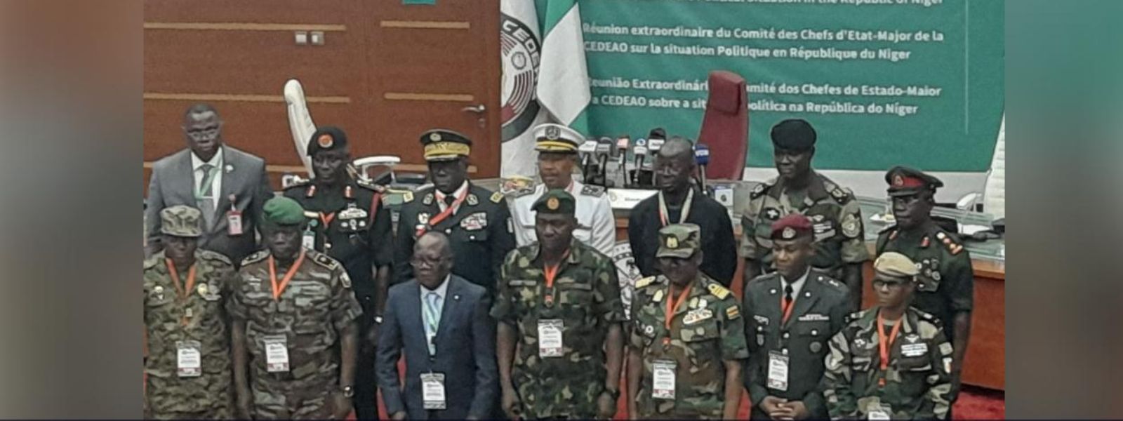 Niger Coup: West African military chiefs meet