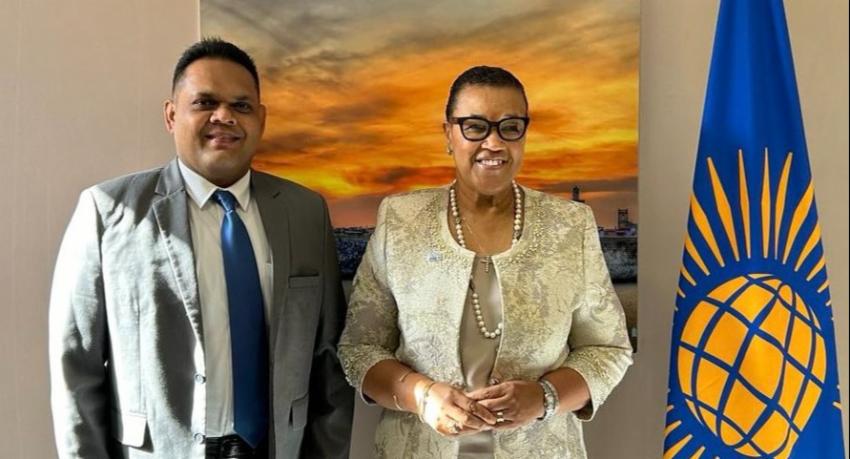 Sri Lanka discusses Debt Framework with Commonwealth Chief