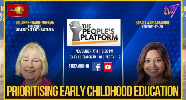 Dr. Anne Marie Morgan speaks on the importance of early childhood education| The People’s platform| 7th Nov. 2023
