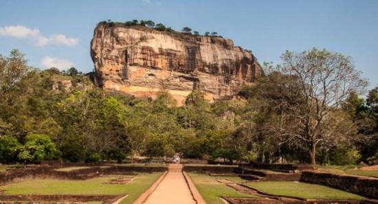 Around 70 percent of the ancient walls in Sigiriya