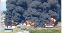 Massive explosion in Seychelles