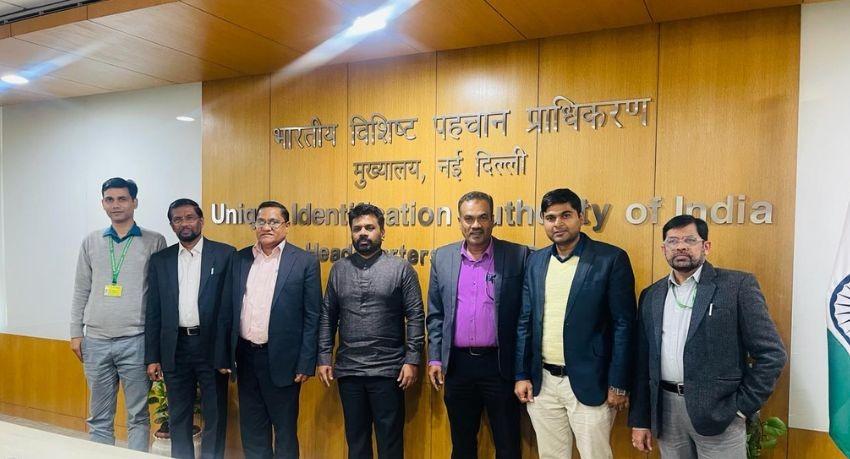 Uidai Rohit Delhi AKD & Co, Meets ORF & UIDAI in Delhi