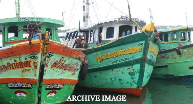 Navy seizes poaching trawler in Sri Lankan waters