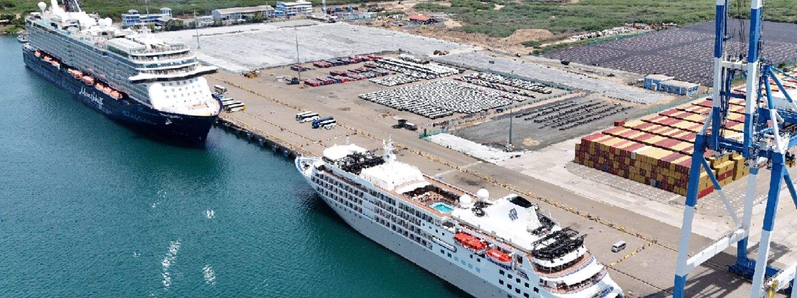 Two Luxury Liners visit Hambantota Port