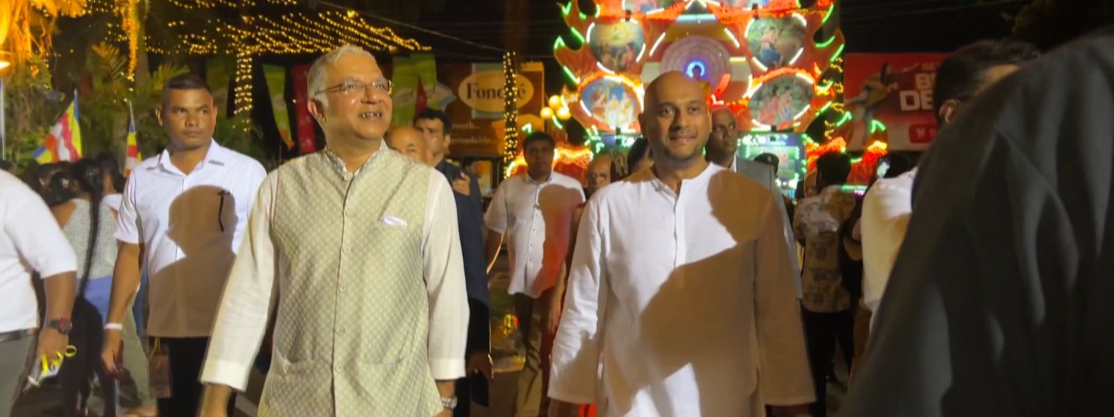 Indian High Commissioner Visits Sirasa Vesak Zone; Highlights Shared ...