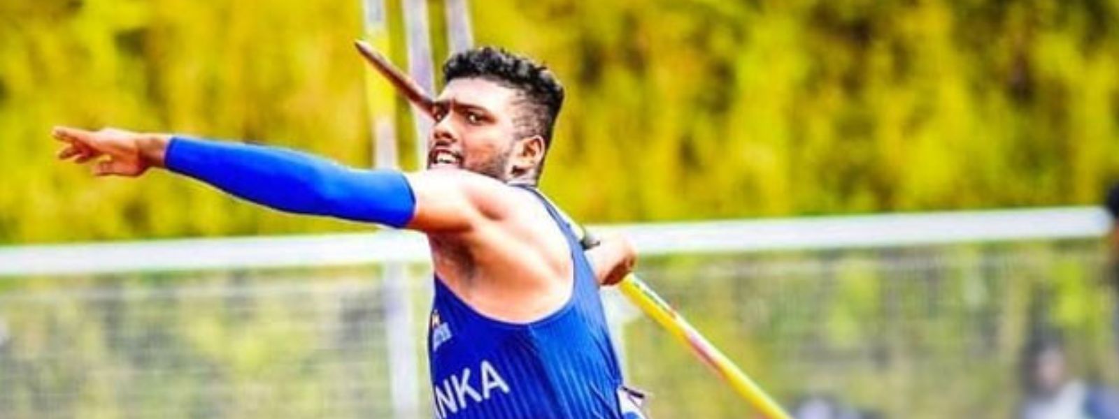 Sri Lanka's Rumesh Tharanga wins the gold medal at the Asian Throwing ...