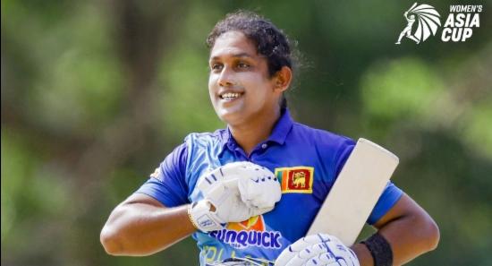 Chamari, first-ever centurion in Women’s Asia Cup