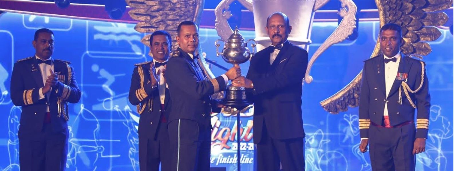 SLAF Sports Men And Women Honored Colour Awards