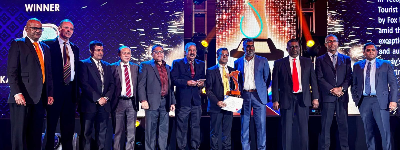 Fox Resorts Triumphs at Sri Lanka Tourism Awards