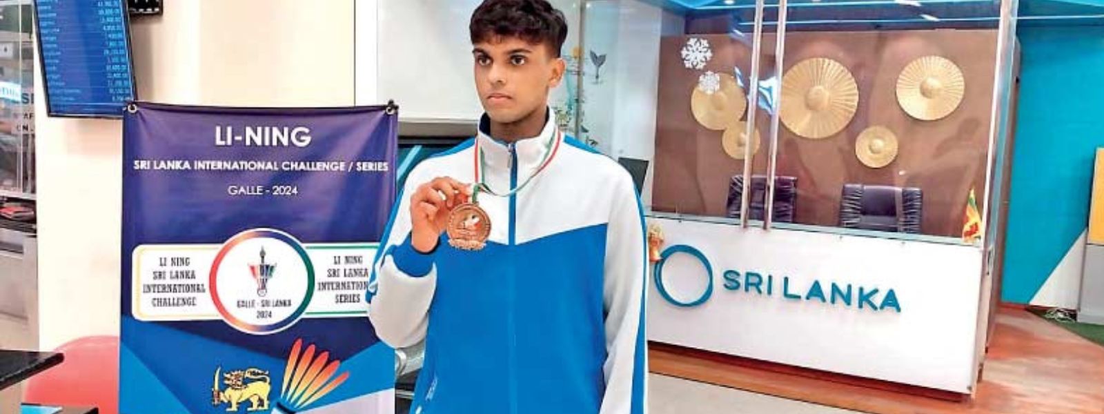 Sri Lanka's Viren Nettasinghe Wins Gold