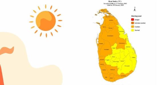 Heat Advisory for Several Provinces Issued