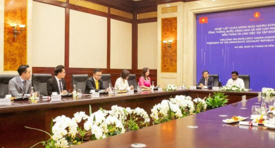 AKD Invites Vingroup to Invest in Sri Lanka