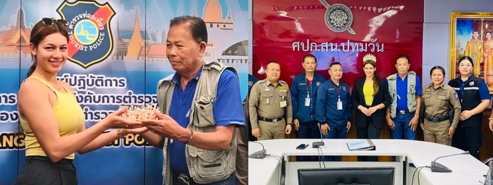 Thai Police Recover Miss Universe Sri Lanka Crown
