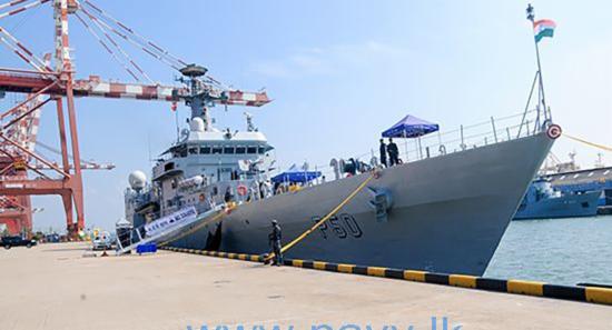 INS Sukanya Makes a Port Call in Colombo