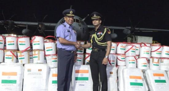 Donation from Government and People of India