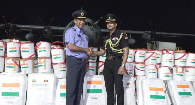 Donation from Government and People of India