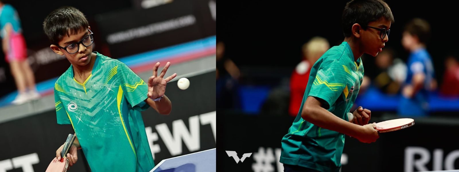 Sri Lanka's Taavi Samaraweera Becomes World No. 1 in U-11 Boys Table Tennis