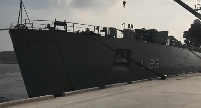 INS Gharial Brings 650 Tons of Hope to Sri Lanka