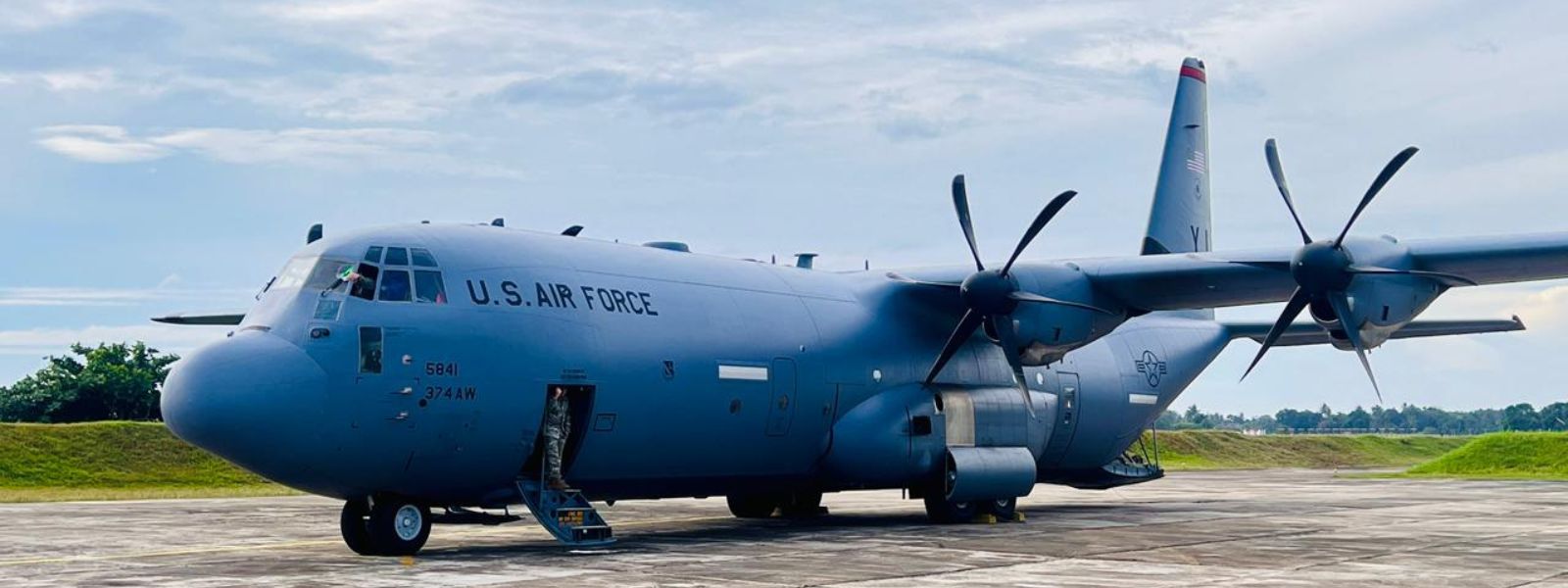 U.S. C-130 Airlifts Sahana Yathra Aid