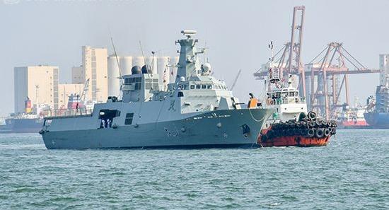 Omani and Indonesian Warships Sail into Colombo