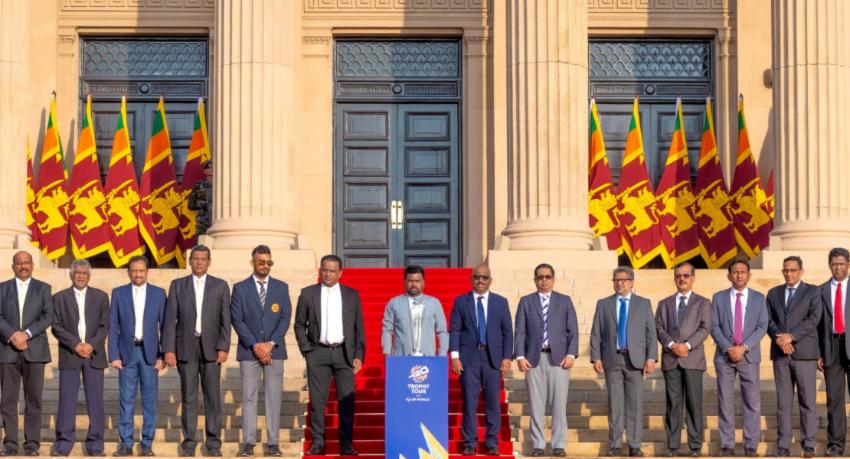 Sri Lanka Unveils ICC T20 World Cup Trophy Tour