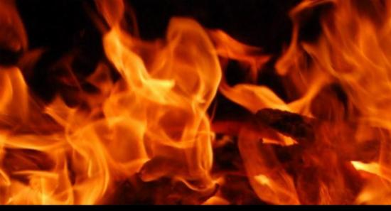 Fire Erupts At Shops In Galle