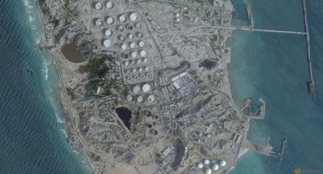 Kharg Island in Iran Bombed