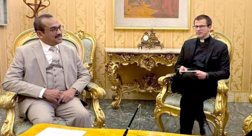 President Invites the Pope for an Official Visit