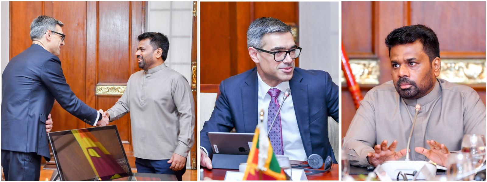 IMF Delegation Meets President